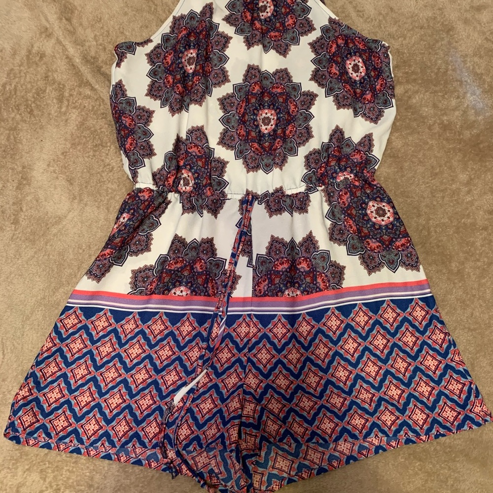Halter top romper